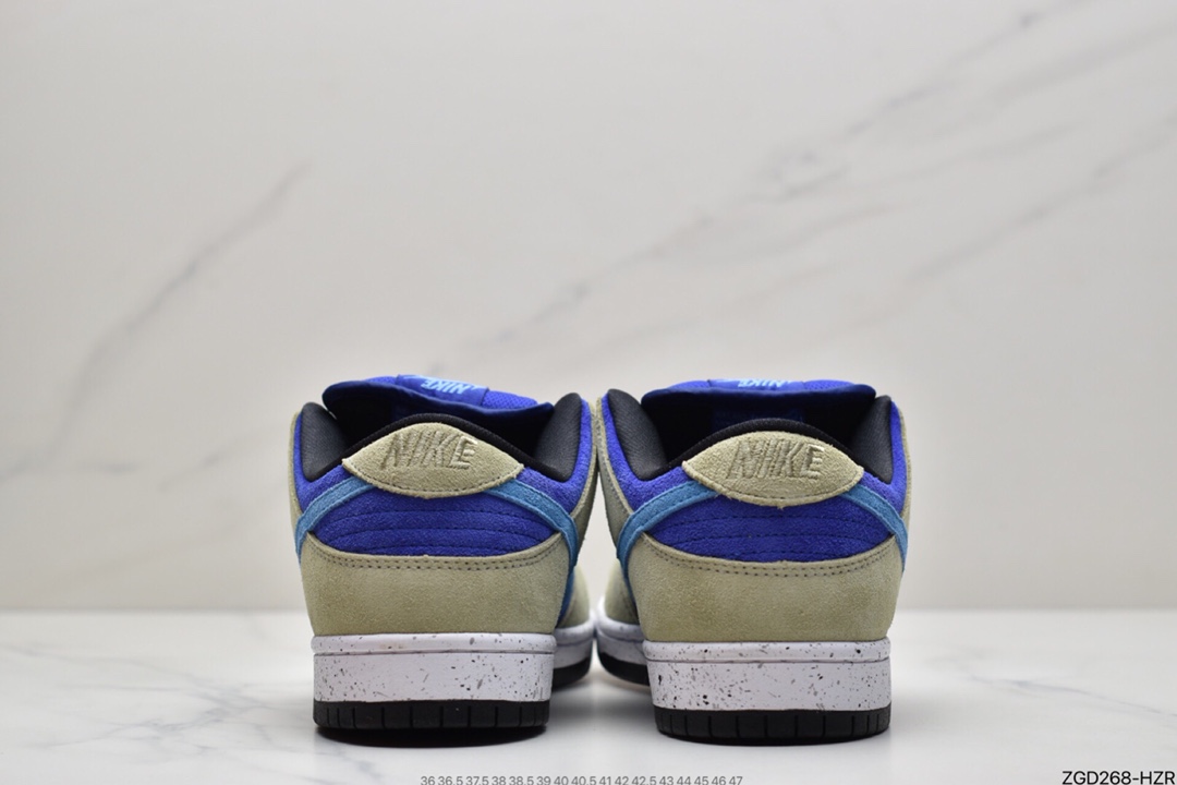 290 耐克 Nike SB Dunk Low Pro “Celadon” 蓝卡其青瓷 扣篮系列复古低帮休闲运动滑板板鞋BQ6817-301