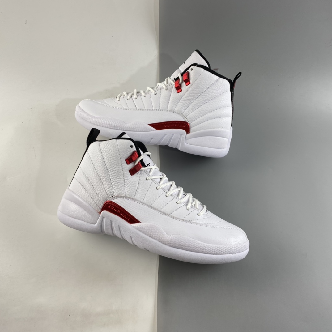 P520  Air Jordan 12“Twist”AJ12 乔12白红 CT8013-106