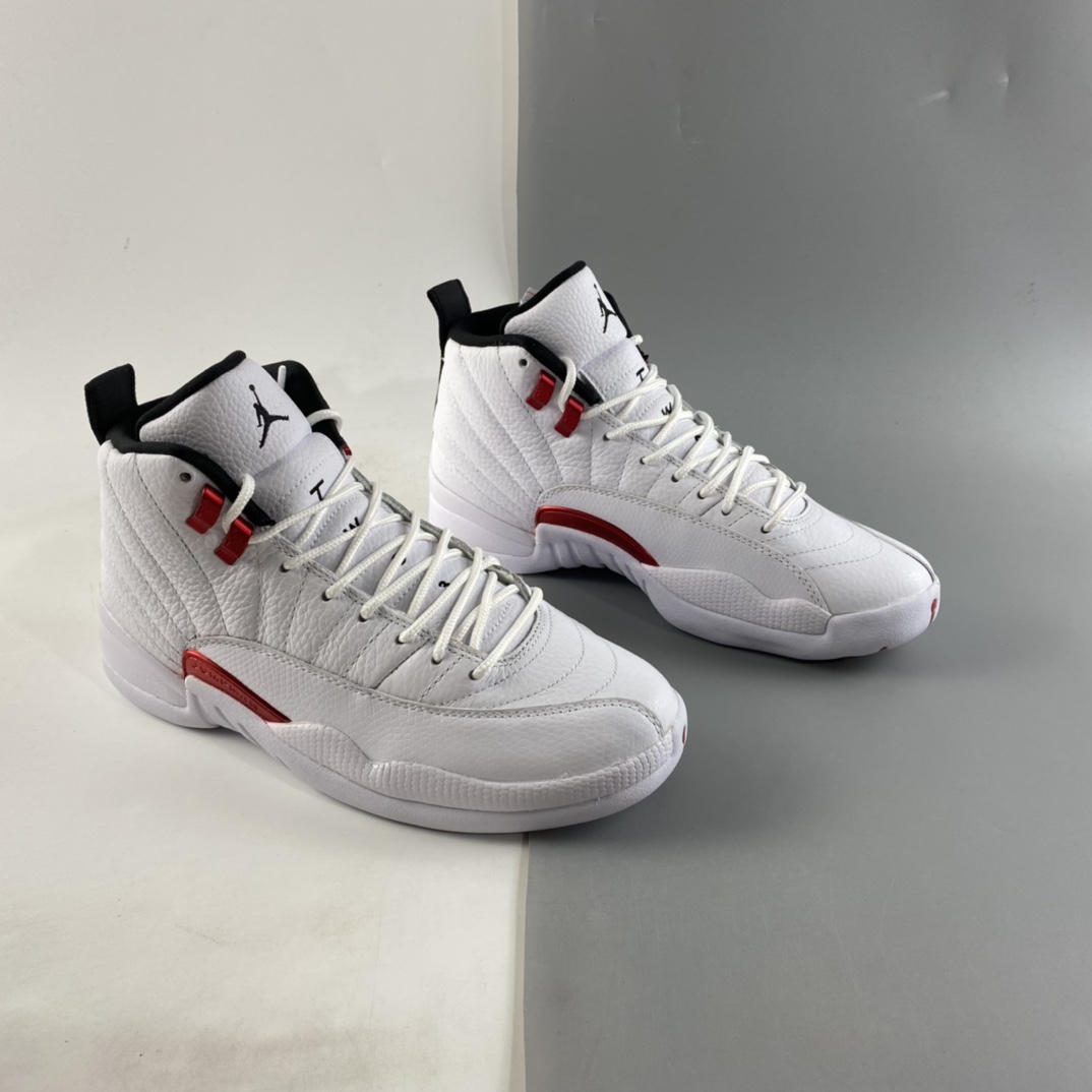 P520  Air Jordan 12“Twist”AJ12 乔12白红 CT8013-106