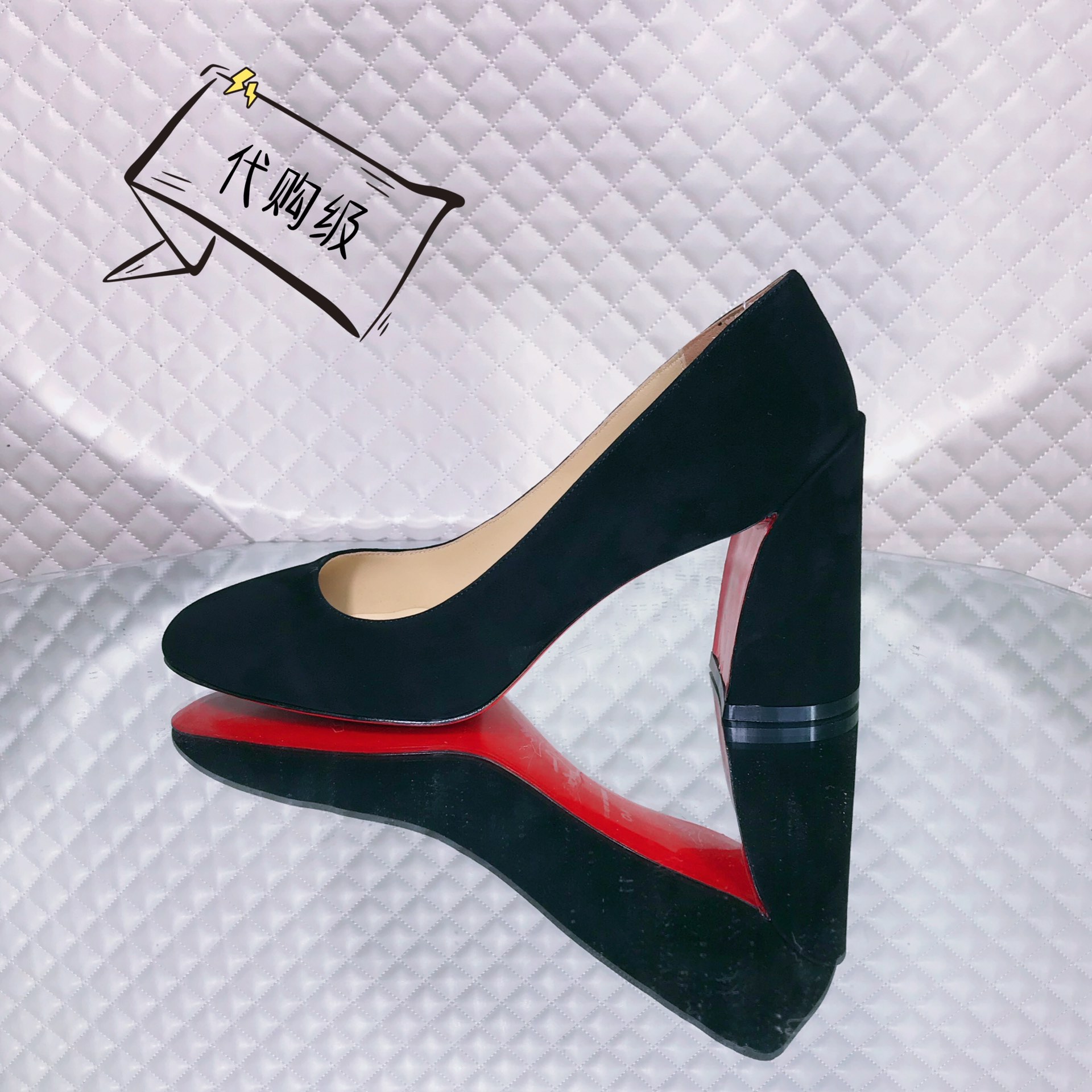 NO:336907,High-end custom classic series!  H8.5Cm size 35-42. Genuine leather large styling -151 black sheep skin, synchronized on the official website. Standard European code Reference:-151 Color:black Material:veau velourd Lining:red goat leather Heel height:8.5Cm Sole:leather sole Size:EU 35-42 (US 4-11):,,christian louboutin,sheep19860909高端订制 精典款系列！ H8.5Cm尺码35-42码.真皮大厎 －151黑羊猄皮,官网同步. 标准欧码 Reference:-151 Color:black Material:veau velourd Lining:red goat leather Heel heigh:8.5Cm Sole:leather sole Size:EU 35－42（US 4一11) :,,christian louboutin,sheep,Women's Shoes