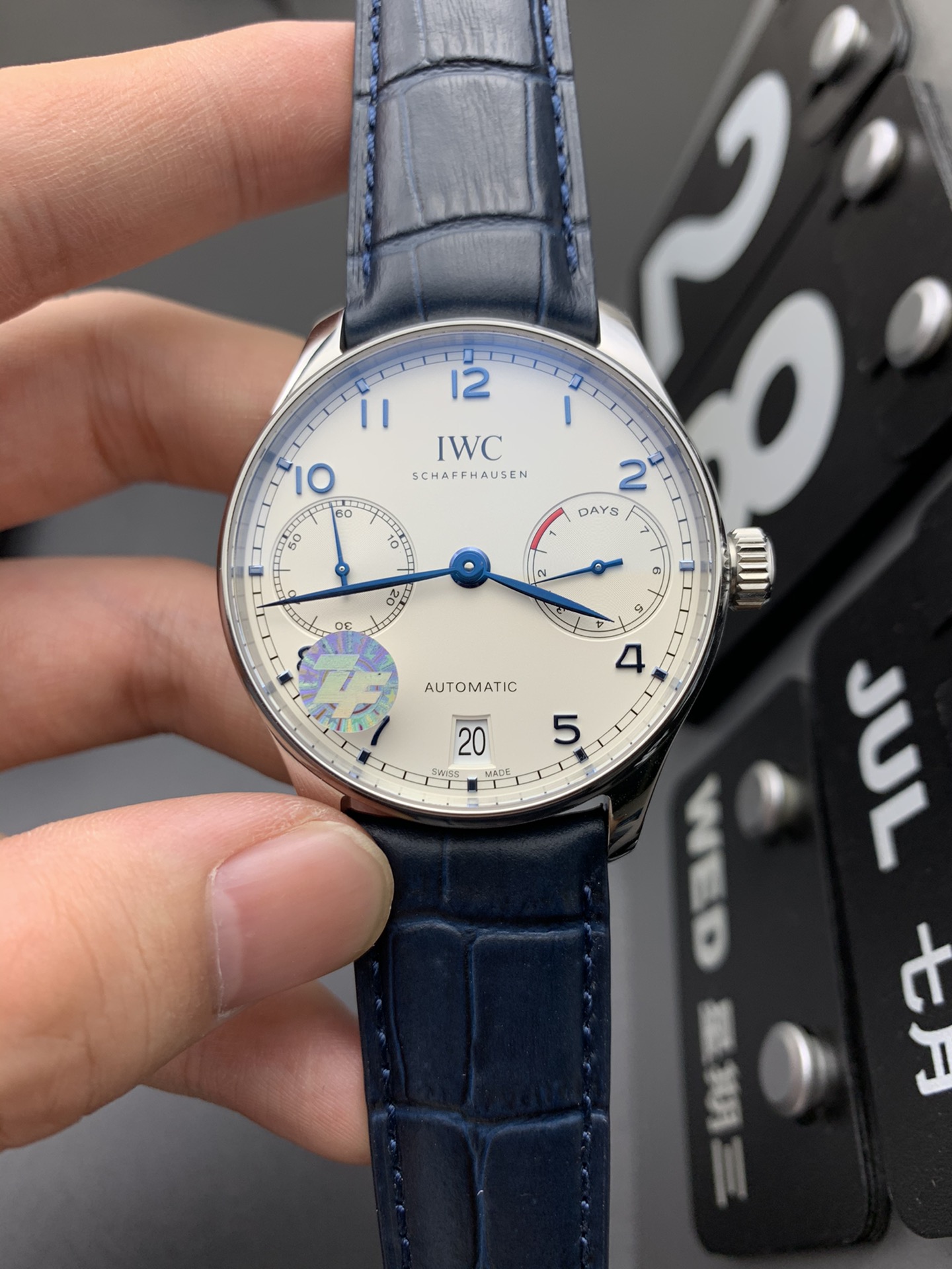 IWC 白面蓝针葡七
