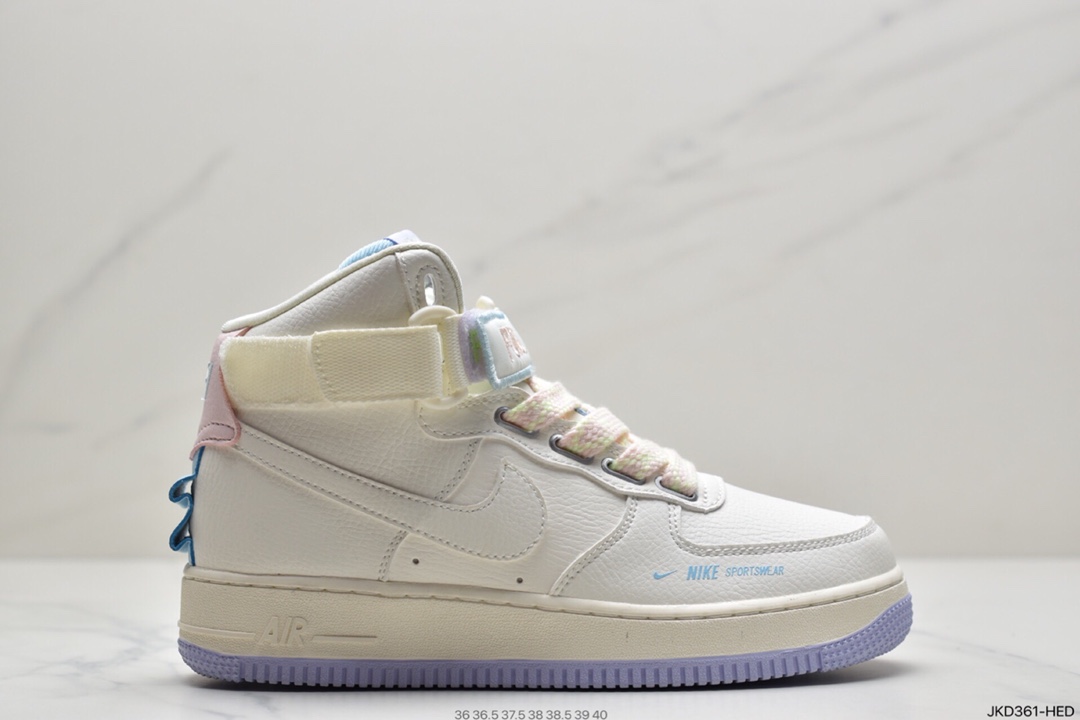 160 耐克Nike Air Force 1 Mid 空军一号联名款独角兽 CQ4810-111
