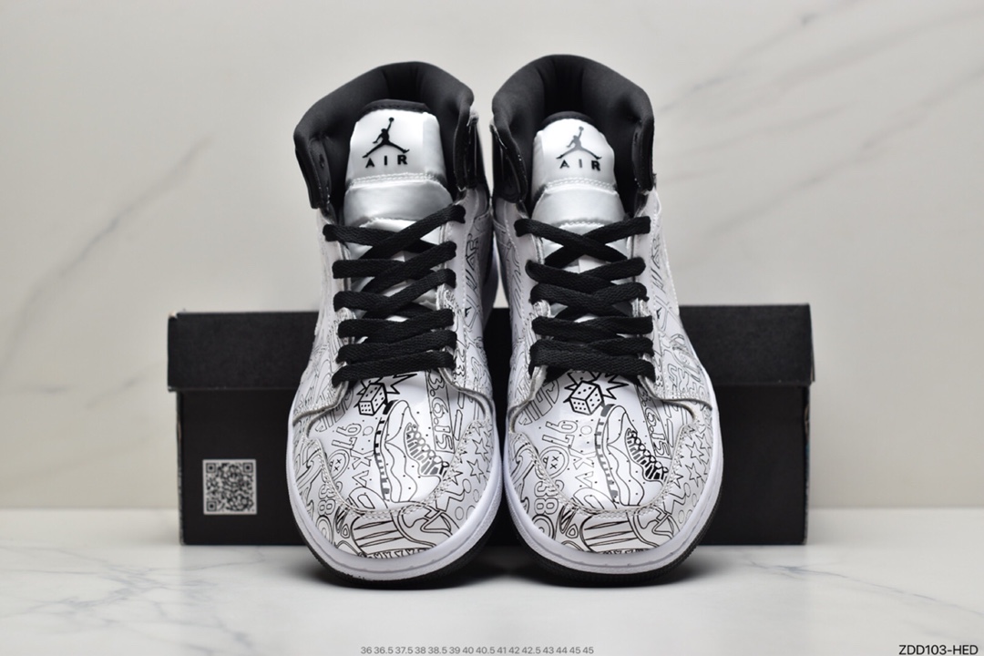 230 Air Jordan 1 Mid AJ1 乔一帮系列休闲板鞋 DC4099-100