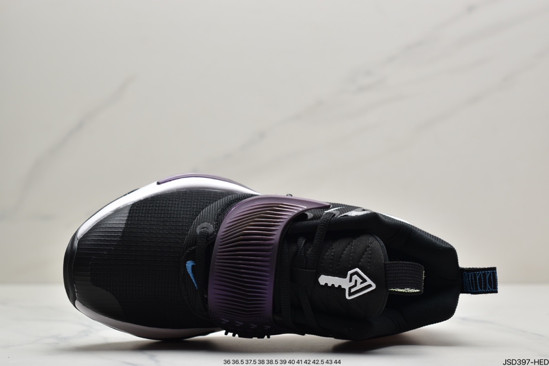 200  耐克黑紫字母哥 Nike Zoom Freak 3 黑紫字母哥实战篮球鞋ZDA0694-001