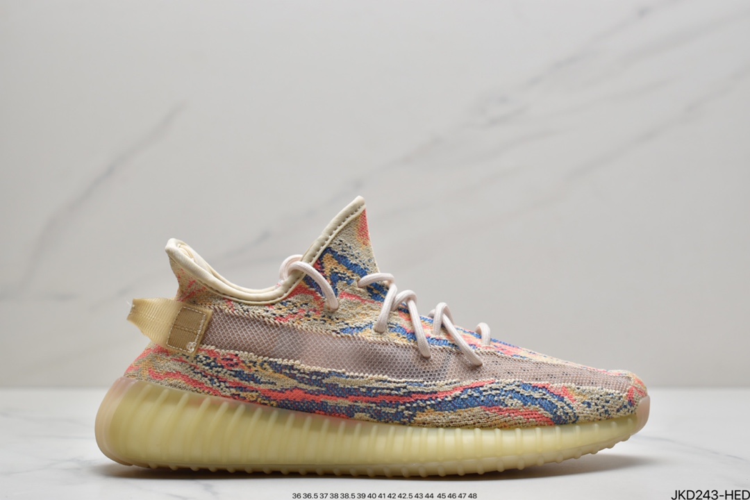 160 YEEZY BOOST 350 V2 ”MX Oat”350V2暴龙兽三色迷彩GW3773