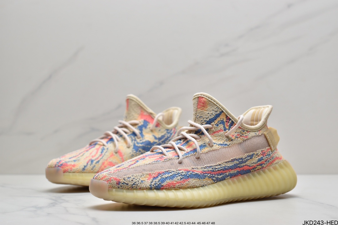 160 YEEZY BOOST 350 V2 ”MX Oat”350V2暴龙兽三色迷彩GW3773
