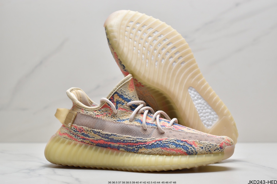 160 YEEZY BOOST 350 V2 ”MX Oat”350V2暴龙兽三色迷彩GW3773