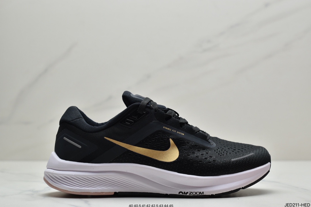 150 耐克W NIKE AIR ZOOM STRUCTURE 23 登月系列网透面气练步鞋CZ6720-012