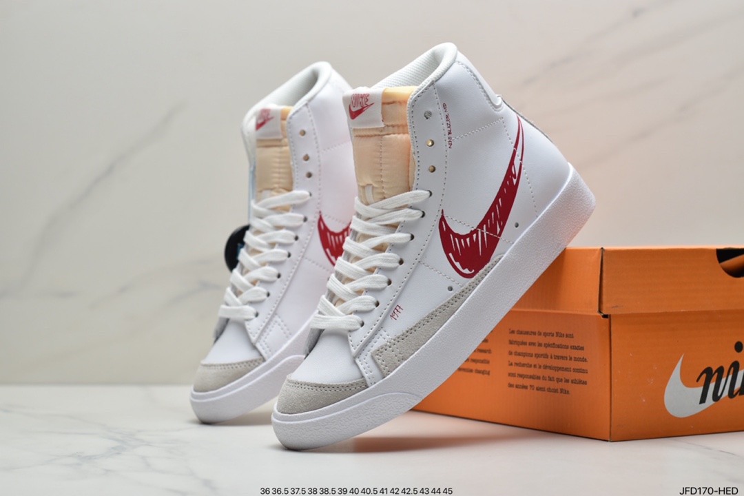 170 NIKE Blazer Mid ’1977 二次元 经典开拓者高帮 CW7580-100