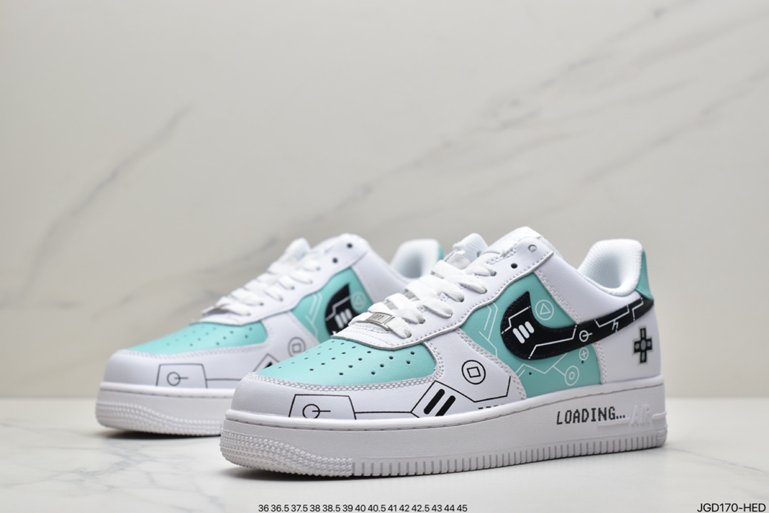 180 耐克Nike Air Force 1空军一号经典百搭休闲运动板鞋CW2288-111