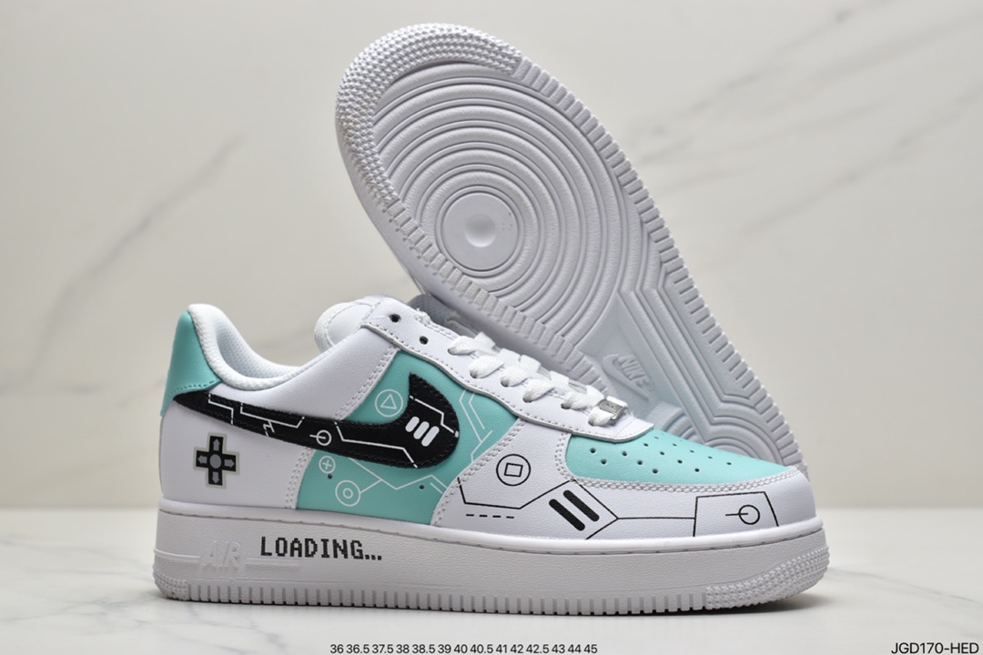 180 耐克Nike Air Force 1空军一号经典百搭休闲运动板鞋CW2288-111