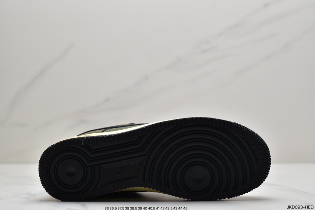 160 耐克Undefeated x Nike Air Force 1 Low SP ‘’Ballistic‘’ 橄榄绿 DH3064-300