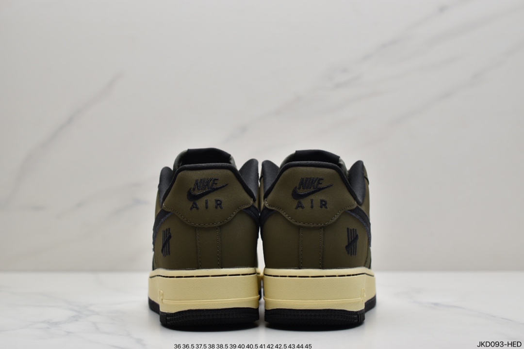 160 耐克Undefeated x Nike Air Force 1 Low SP ‘’Ballistic‘’ 橄榄绿 DH3064-300