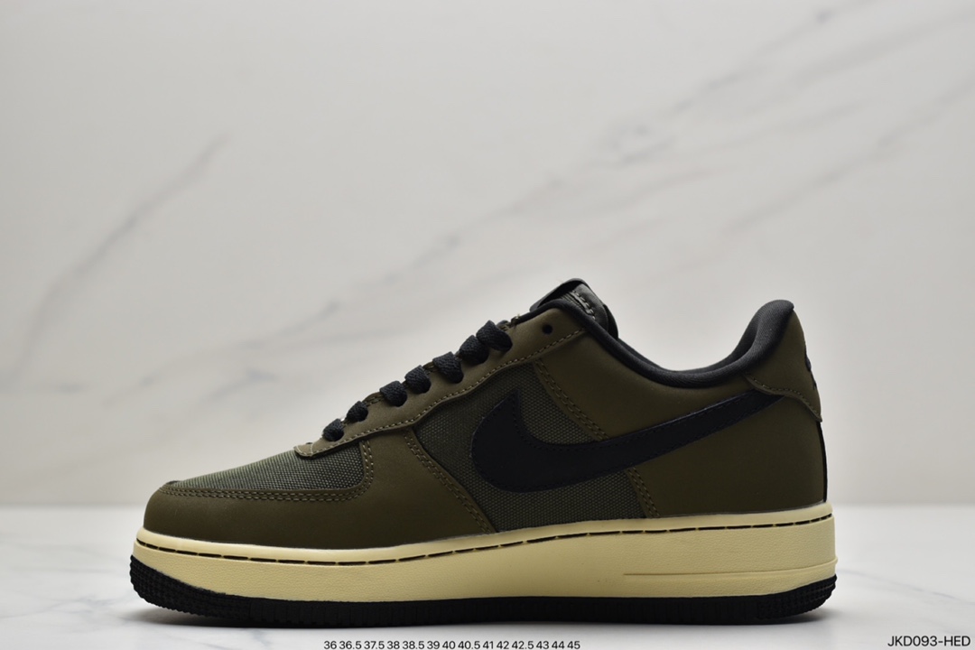 160 耐克Undefeated x Nike Air Force 1 Low SP ‘’Ballistic‘’ 橄榄绿 DH3064-300