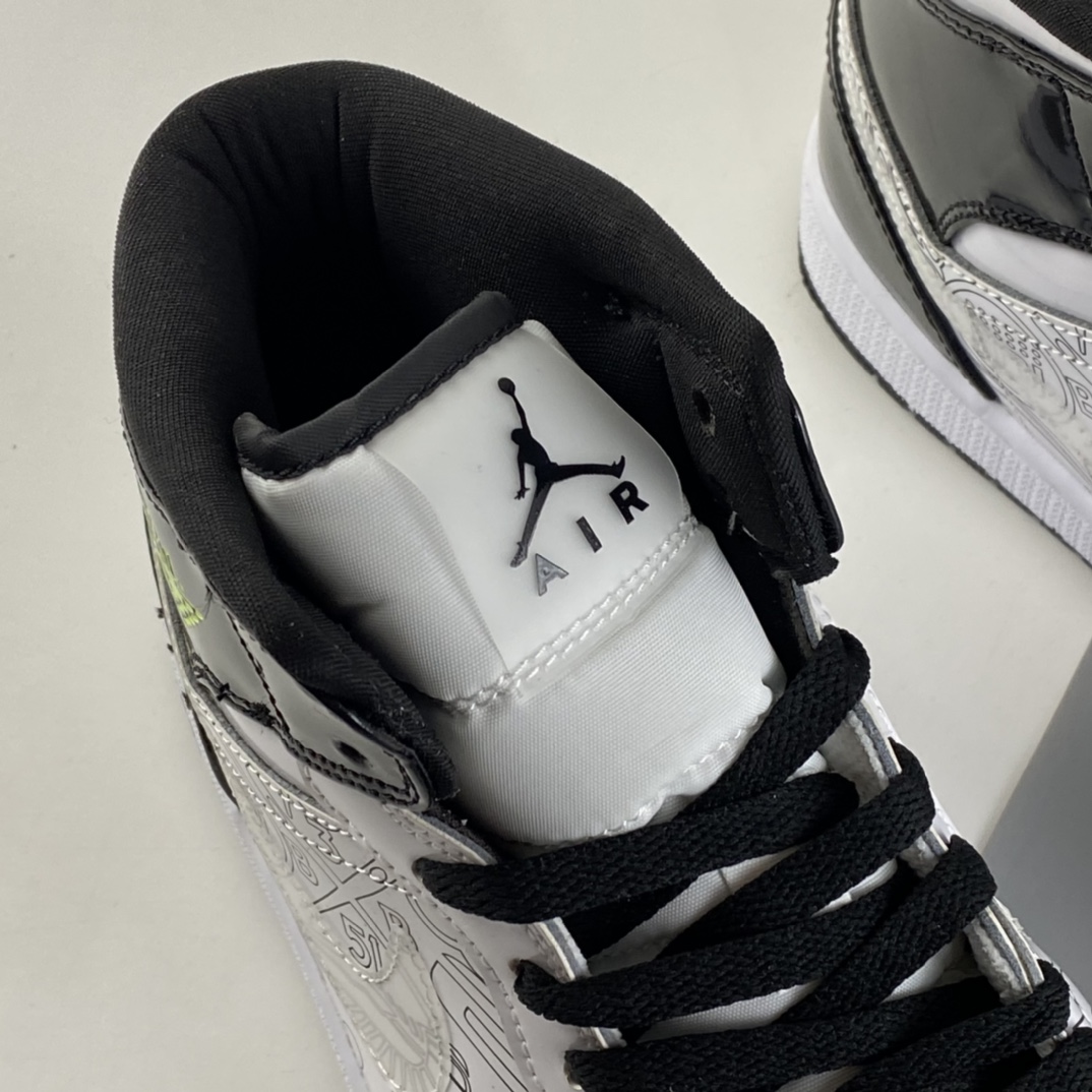 P240  Air Jordan 1 Mid AJ1 乔1 中帮百搭休闲运动板鞋 DC4099-100