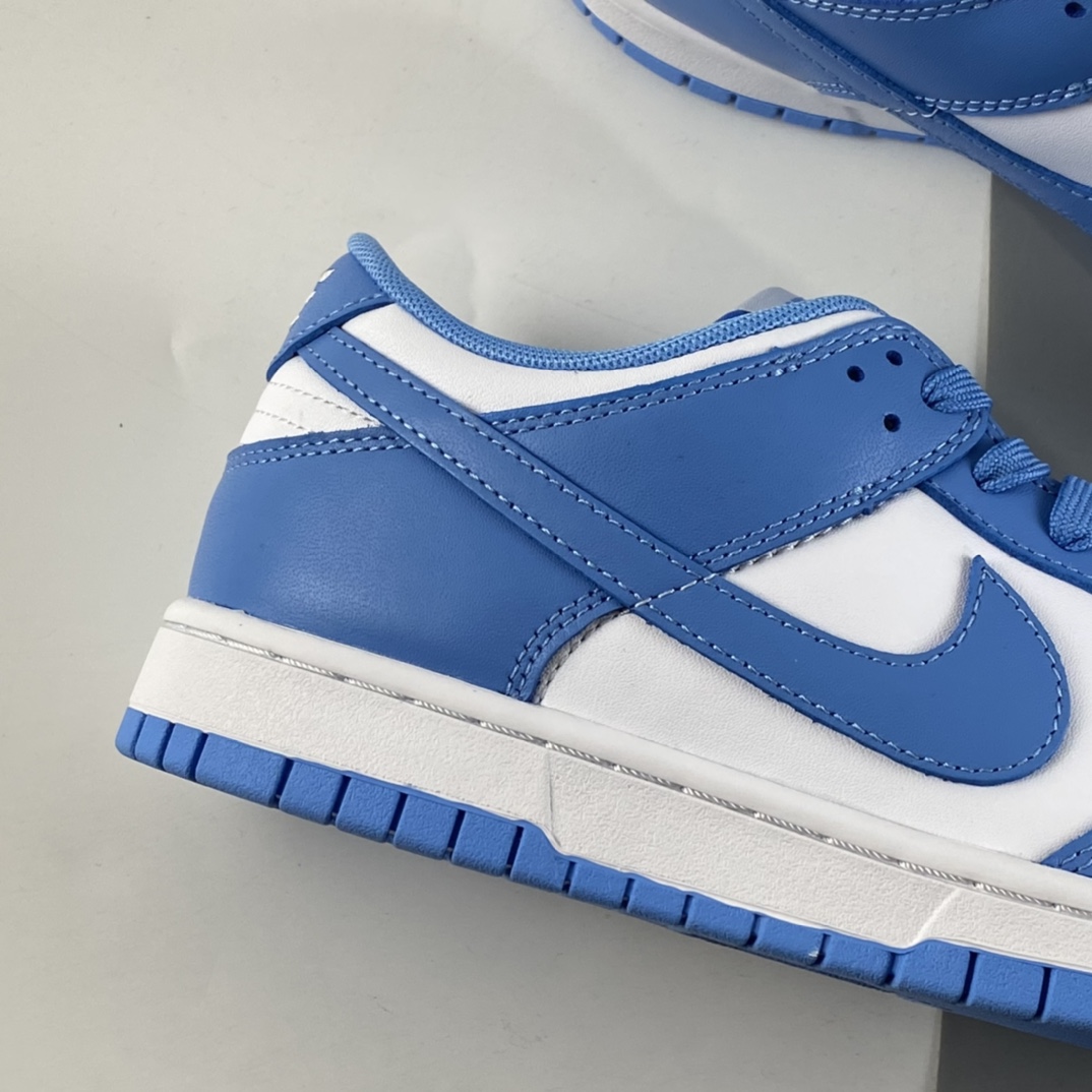 P320  NIKE Dunk Low“University Blue”白蓝色 北卡白蓝运动滑板鞋 DD1391-102