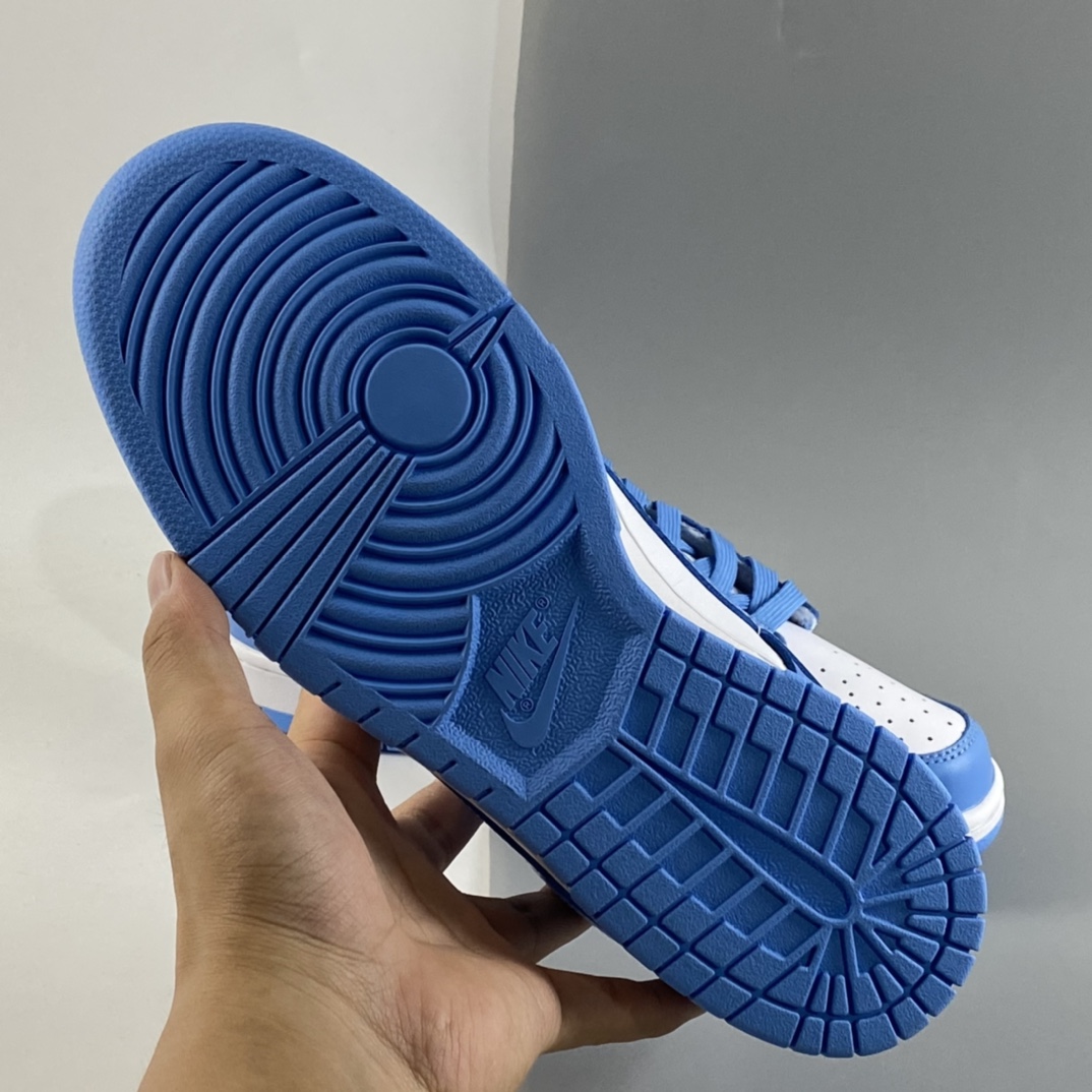 P320  NIKE Dunk Low“University Blue”白蓝色 北卡白蓝运动滑板鞋 DD1391-102