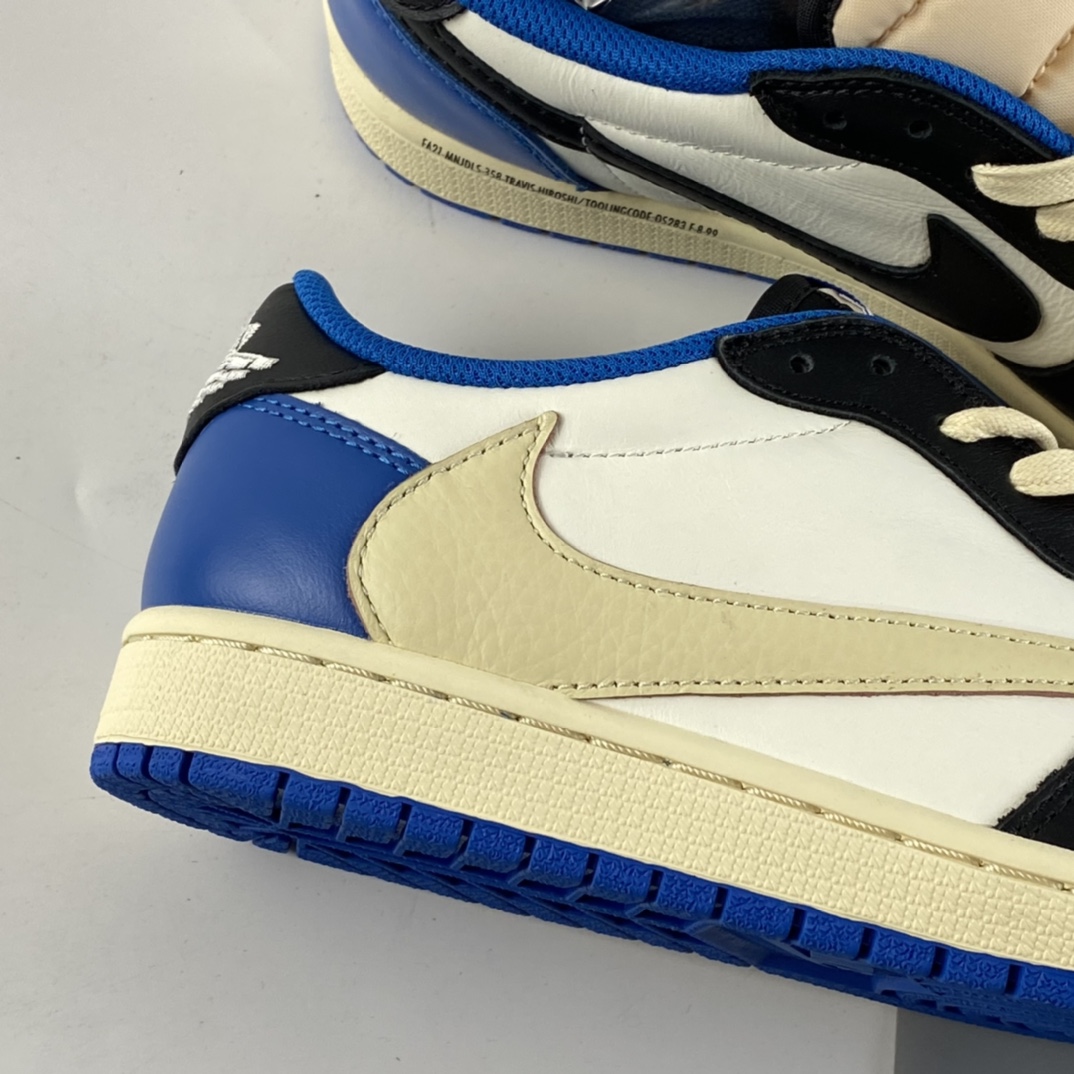 P480  Travis Scott x Air Jordan 1 Low OG AJ1 乔1闪电倒勾低帮 DM7866-140
