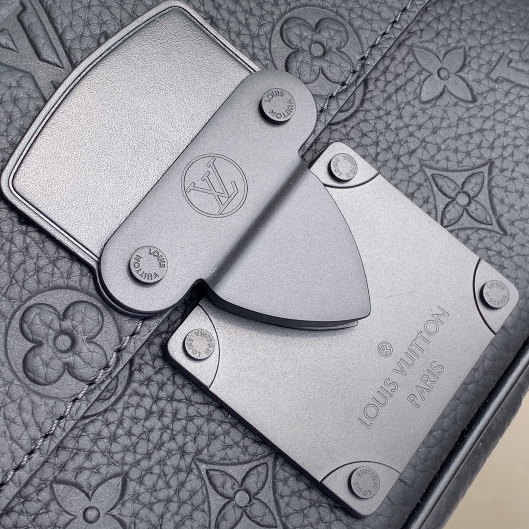 Louis Vuitton MONOGRAM S Lock Sling Bag (M58487, M58486