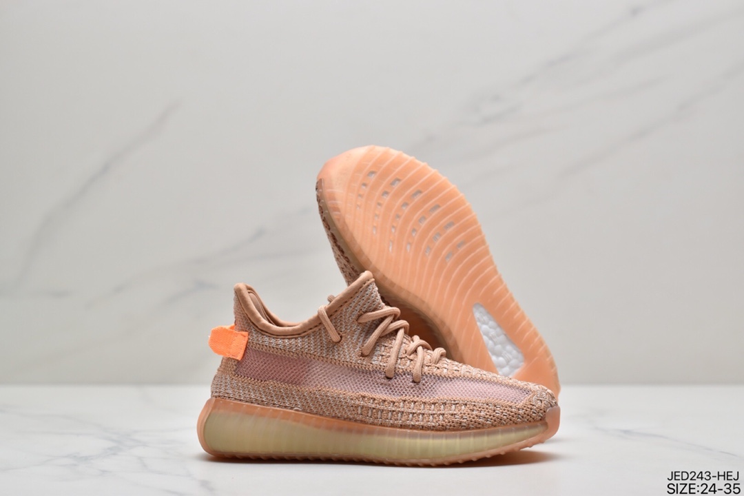 150 童鞋Adidas  阿迪达斯 Yeezy Boost 350V2  椰子爆米花童鞋运动跑鞋