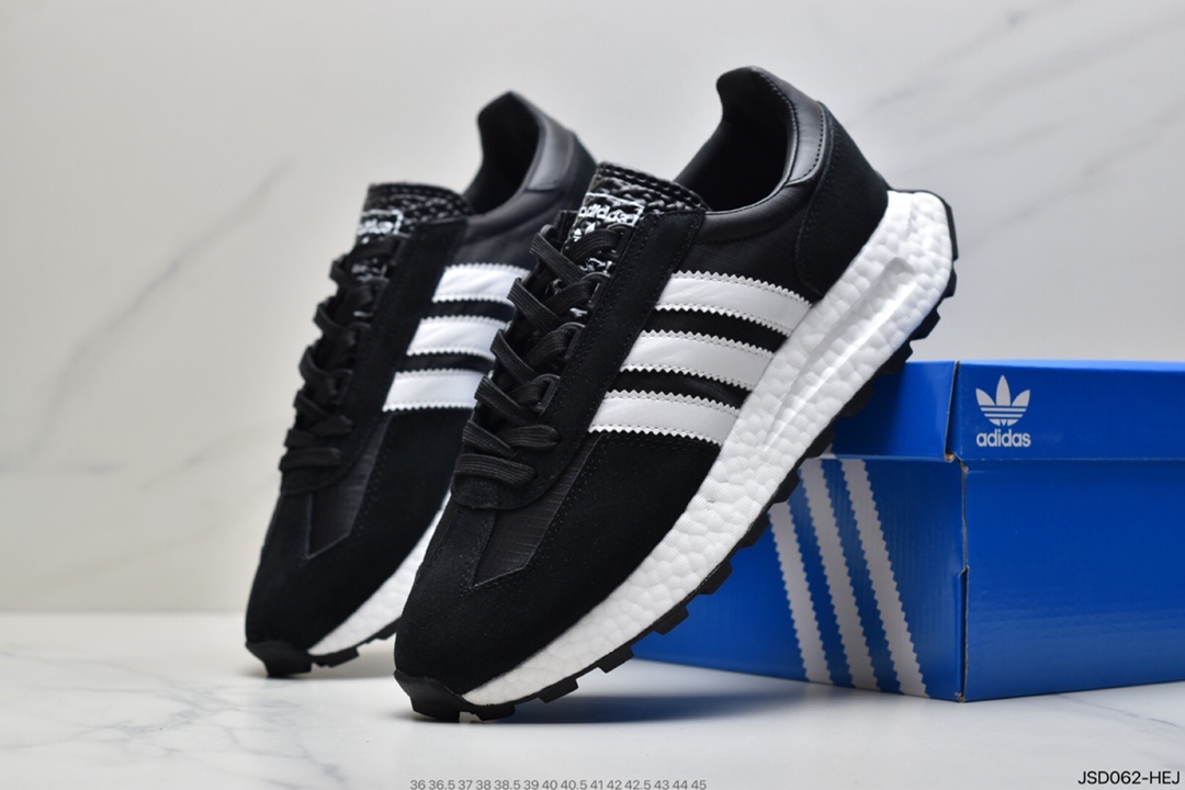 200 阿迪达斯adidas Racing 1 Boost Prototype  速度轻盈复古系列 Q47513