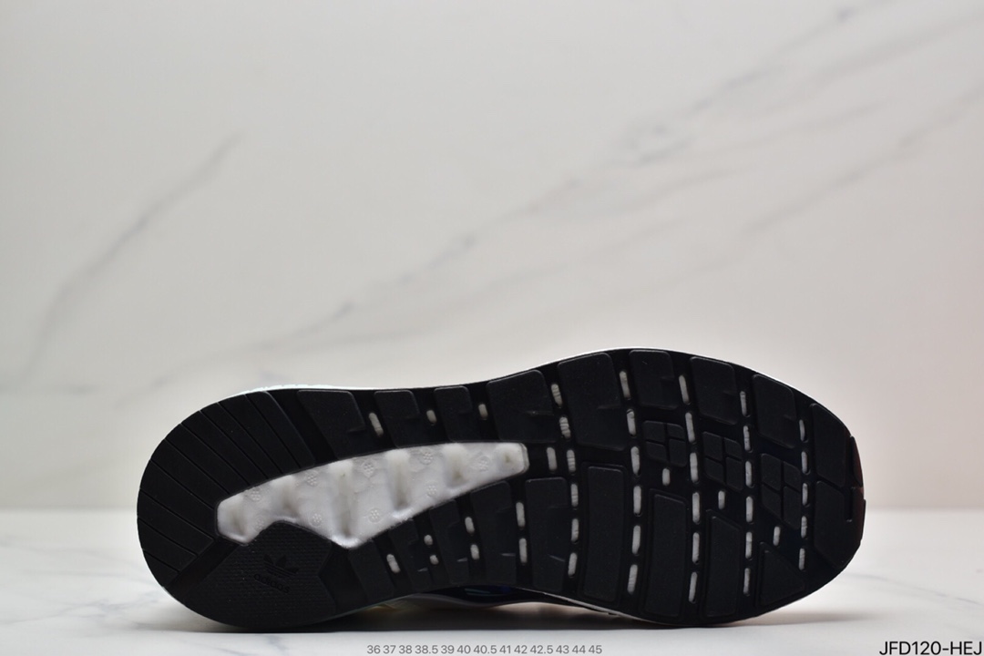 170 Adidas阿迪达斯 缓震跑鞋 易烊千玺同款 Adidas Originals ZX 2K Boost 全新爆米花缓震休闲运动跑鞋
