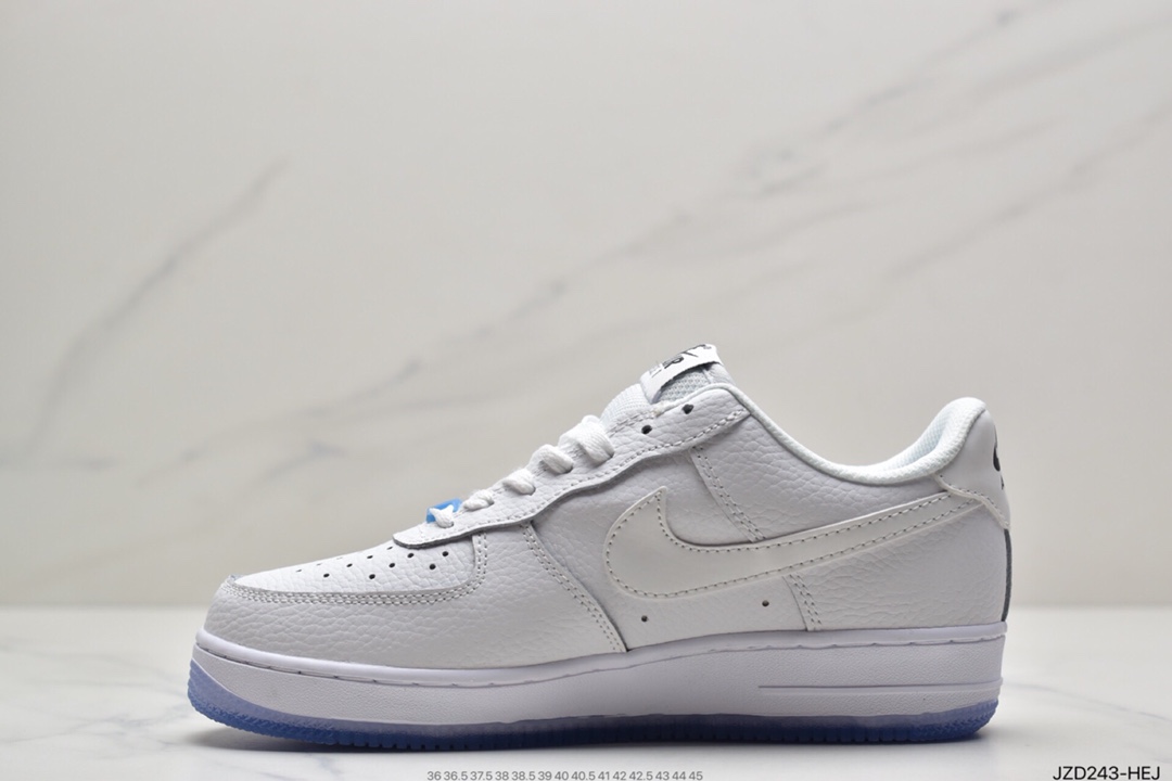 140 Nike Wmns Air Force 1 ’07 Low”UV White/University Blue Pack”空军一号经典低帮百搭休闲运动板鞋DA8301-100