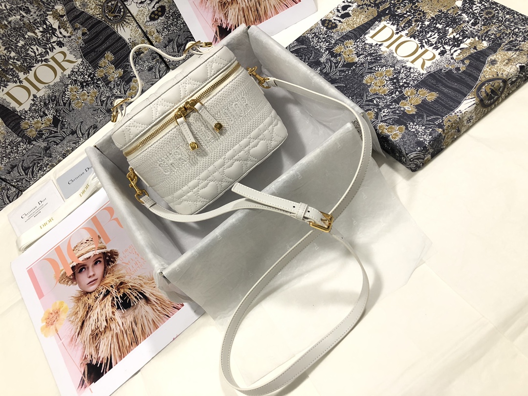Dior Handbags Cosmetic Bags Sheepskin