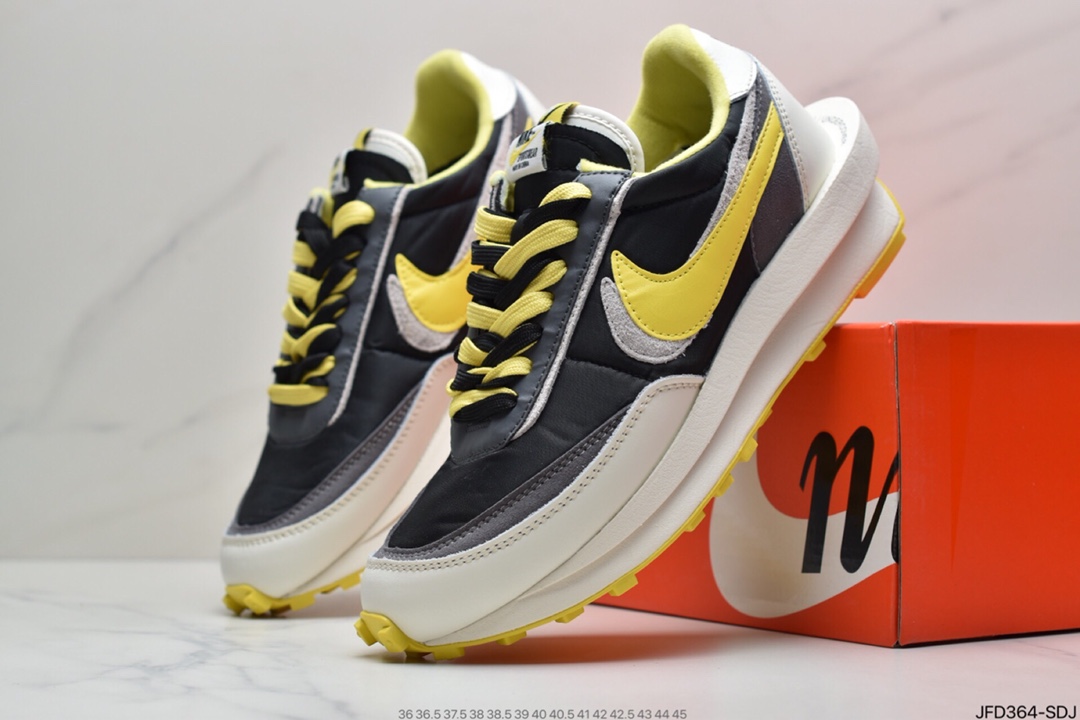 170 Fragment Design x Sacai x LDWaffle 联名解构重叠设计前卫华夫走秀休闲运动鞋DH2684-001