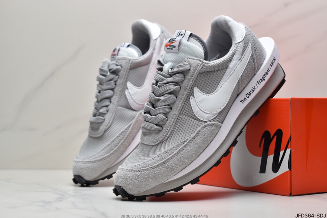 170 Fragment Design x Sacai x LDWaffle 联名解构重叠设计前卫华夫走秀休闲运动鞋DH2684-001