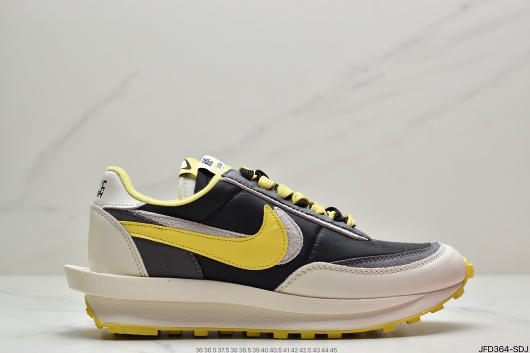170 Fragment Design x Sacai x LDWaffle 联名解构重叠设计前卫华夫走秀休闲运动鞋DH2684-001