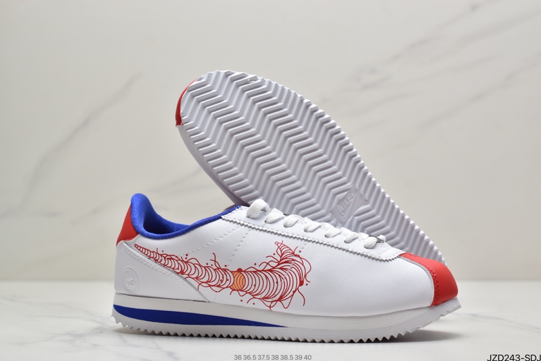 140 耐克阿甘鞋 NIKE CLASSIC CORTEZ NYLON 皮面 807472-103