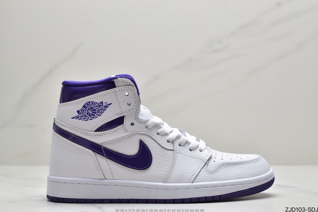 240 Air Jordan 1  “Court Purple”白紫整体CD0461-151