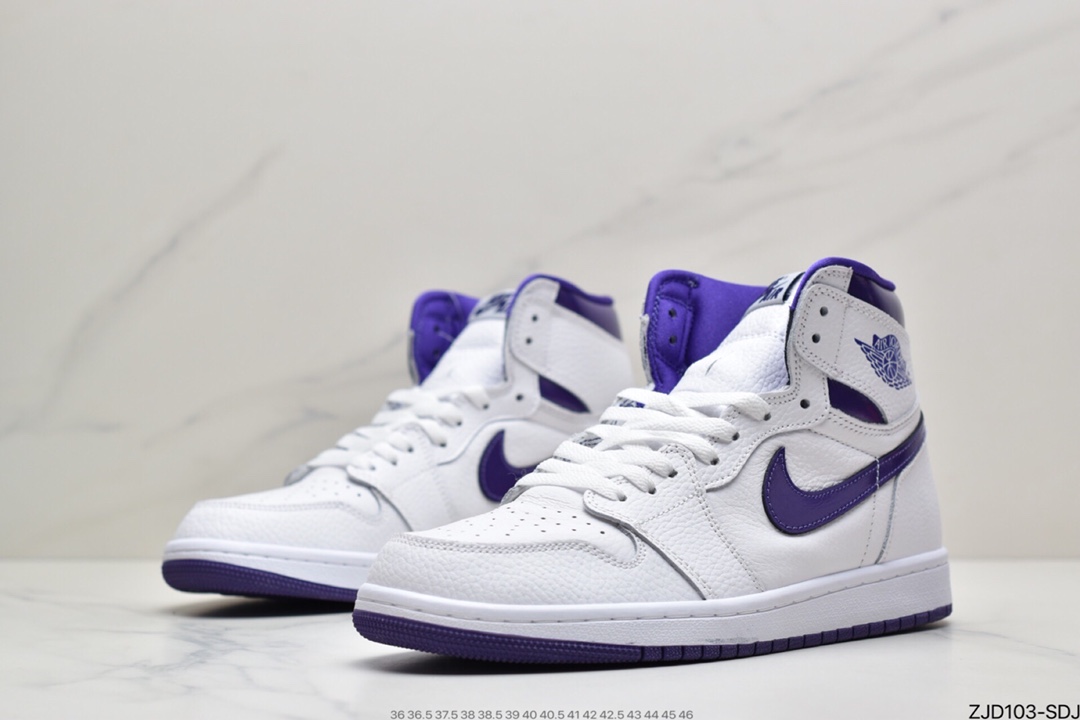 240 Air Jordan 1  “Court Purple”白紫整体CD0461-151