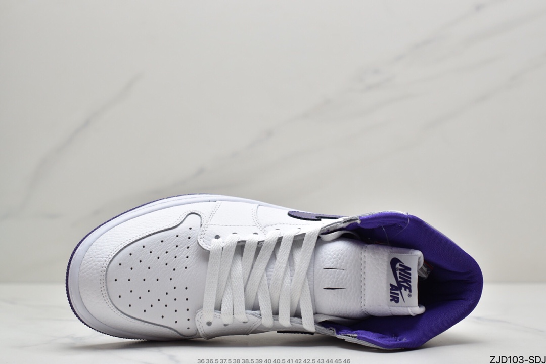240 Air Jordan 1  “Court Purple”白紫整体CD0461-151