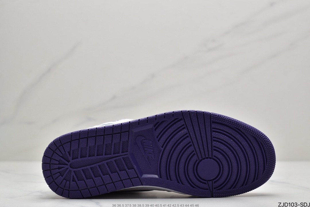 240 Air Jordan 1  “Court Purple”白紫整体CD0461-151