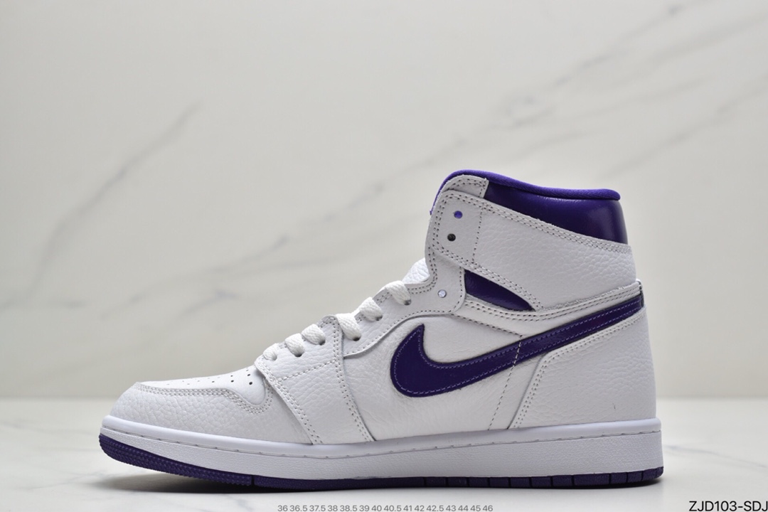 240 Air Jordan 1  “Court Purple”白紫整体CD0461-151