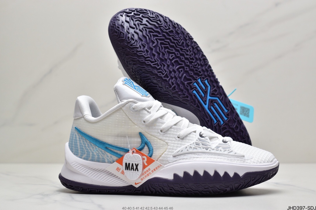 190  耐克Nike Kyrie Low 4 EP 欧文4代室内休闲运动中帮篮球鞋CW3985-401