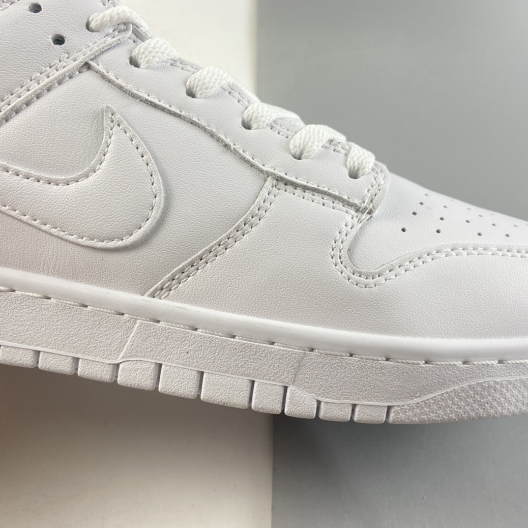 P240  NIKE SB Dunk Low Prm 纯白配色SB扣碎篮板时尚休闲板鞋 DD1503-109