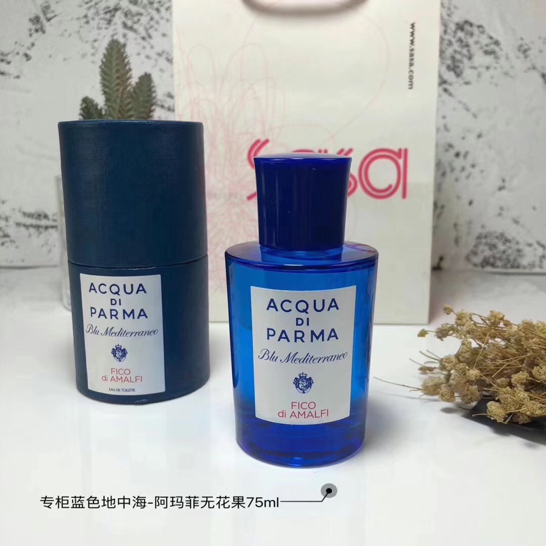 专柜版各💰78包邮
一比一帕尔玛蓝色地中海系列75ml！味道：陶尔米纳雪松，阿玛菲无花果，桃金娘加州桂，卡普里岛橙，西西里岛杏仁，撒丁岛松柏，利古里亚柑橘，佛手柑香柠檬，托斯卡纳柏树。