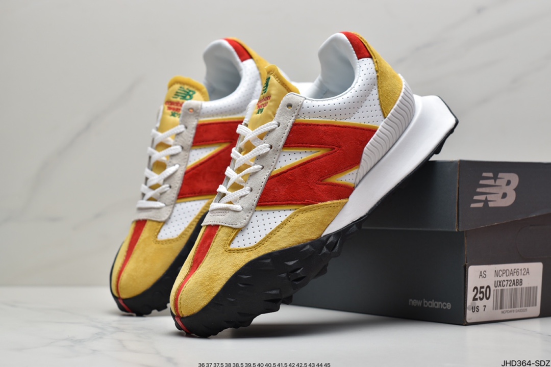 190 新百伦 New Balance 72复古先锋 UXC72 CBB系列复古休闲运动慢跑鞋，上世纪 70 年代的意大利街头风格NB新百伦 全新 New Balance 72系列，以更纯粹的复古风格设计打造的全新造型。. Size：36-45半码 ID:JHD364-SDZ