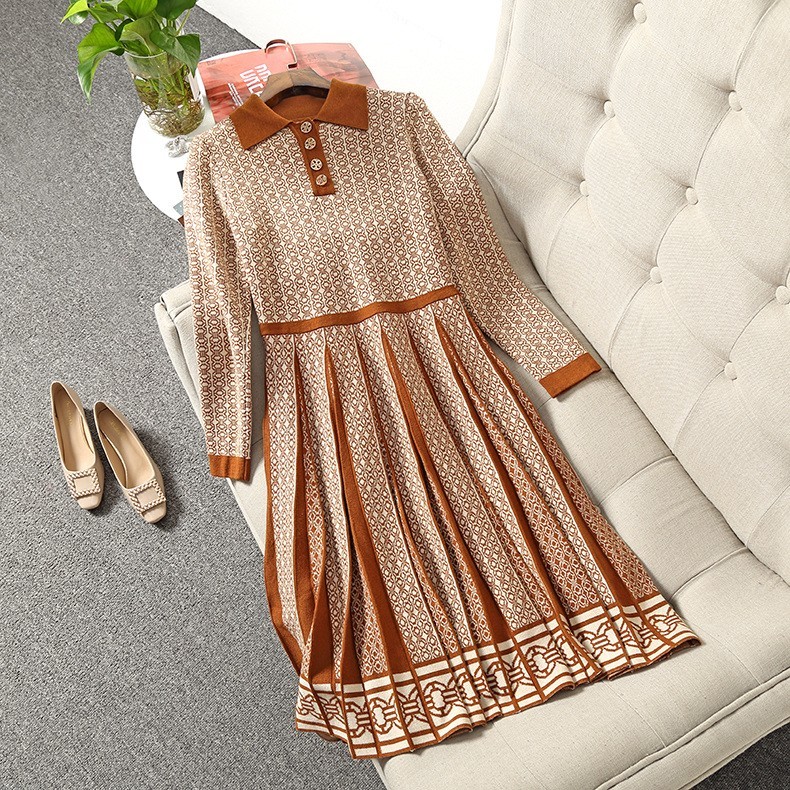 “High-Quality Women’s Wool Knit Suit in French Style for Autumn” - 图片 4