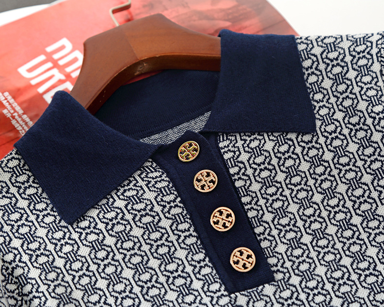 High-Quality Women’s Suit in French Style for Autumn, Blue and Tan Options - 图片 5