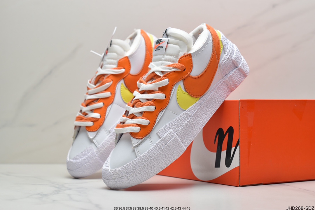 190 耐克Sacai x NIKE Blazer Low 耐克全新联名开拓者低帮休闲板鞋 DD1877-001