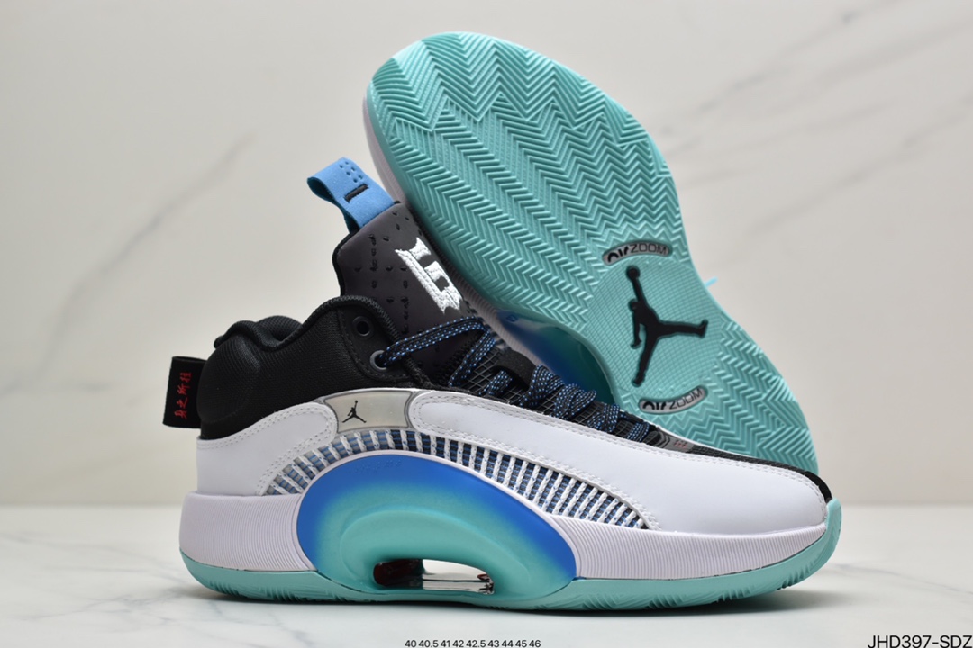 190  耐克Air Jordan Jordan XXXV “Bayou Boys”白蓝AJ35 CZ5657-100