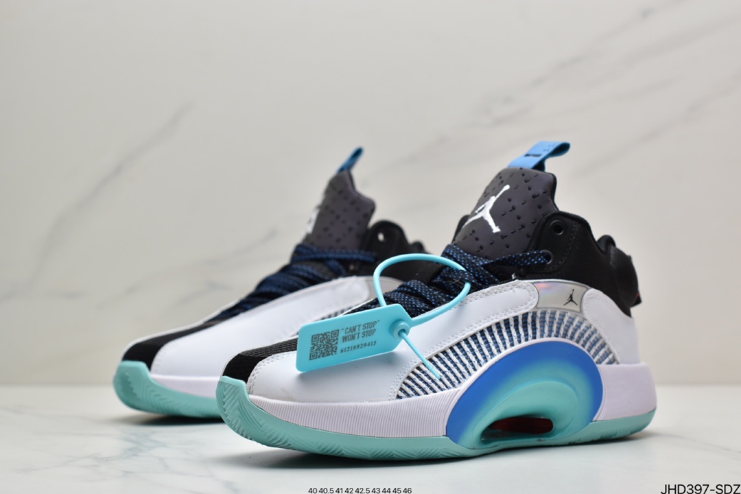 190  耐克Air Jordan Jordan XXXV “Bayou Boys”白蓝AJ35 CZ5657-100