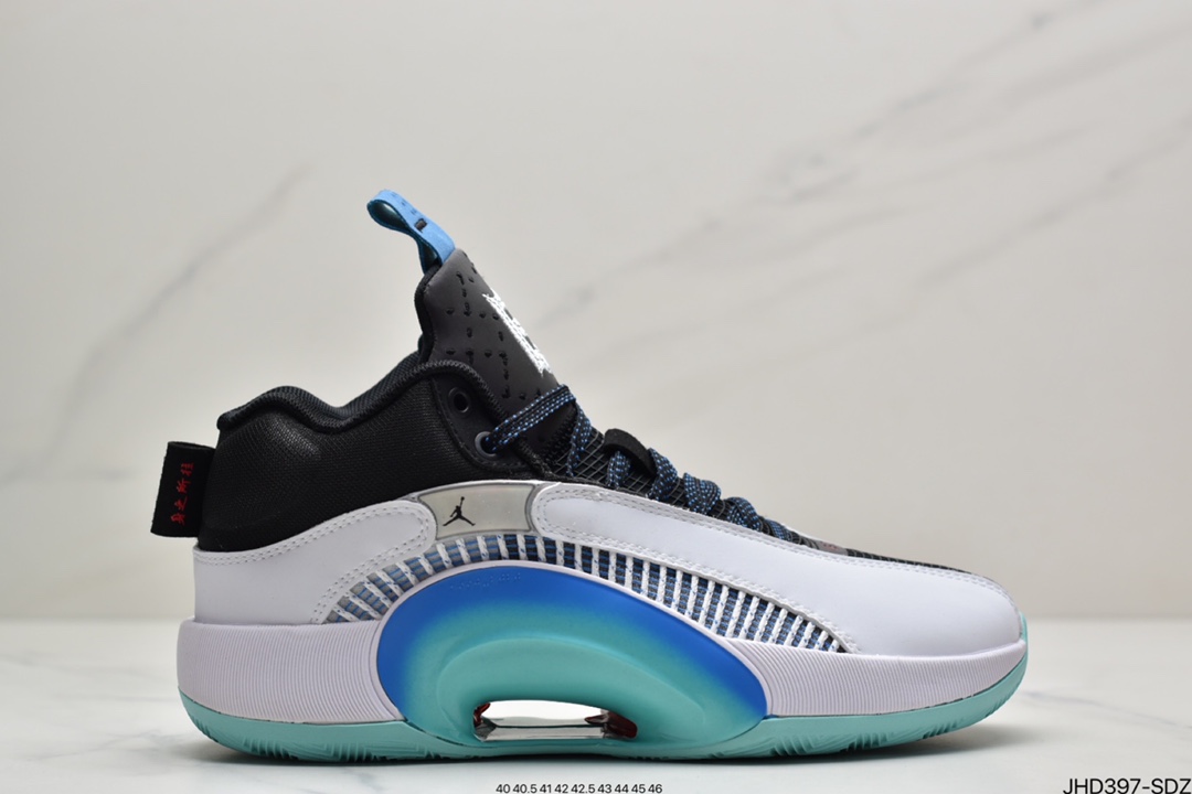 190  耐克Air Jordan Jordan XXXV “Bayou Boys”白蓝AJ35 CZ5657-100