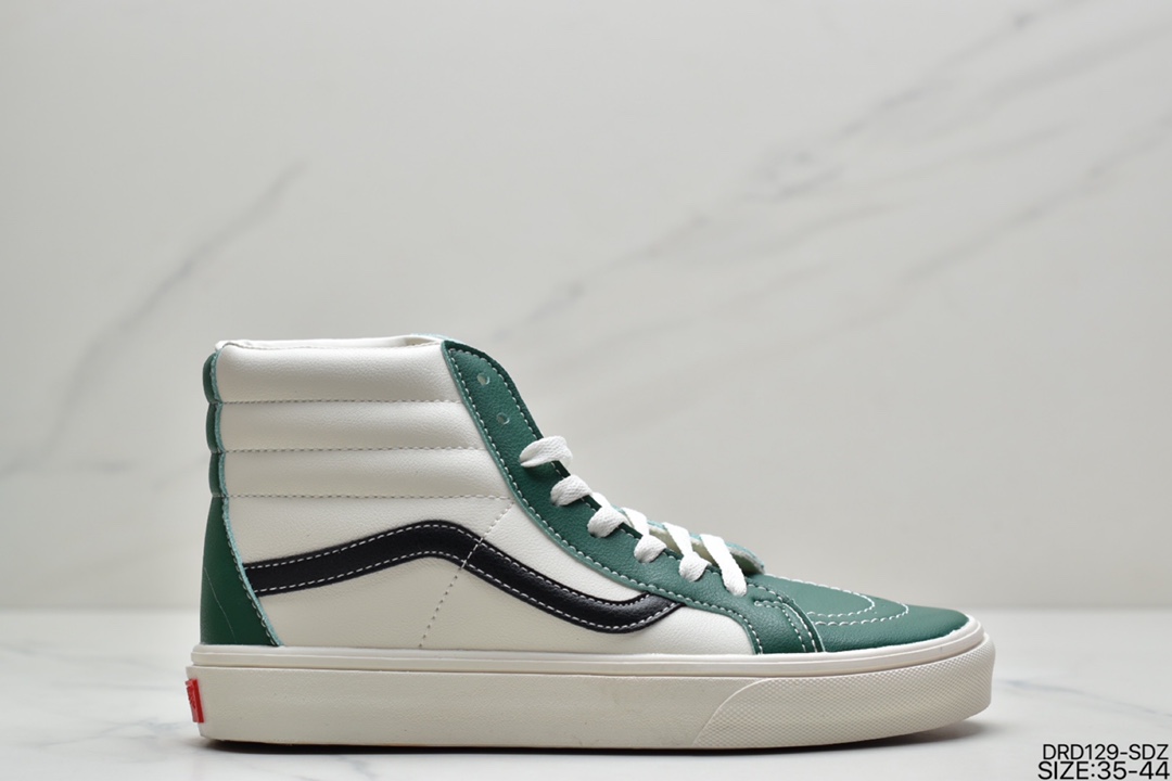 110  万斯Vans 汽水 撞色 经典系列- Sk8-Hi Slim -拼色撞色汽水系列皮面板鞋