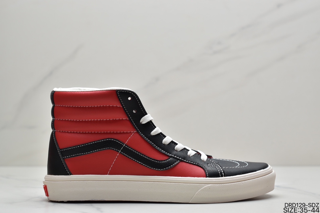 110  万斯Vans 汽水 撞色 经典系列- Sk8-Hi Slim -拼色撞色汽水系列皮面板鞋