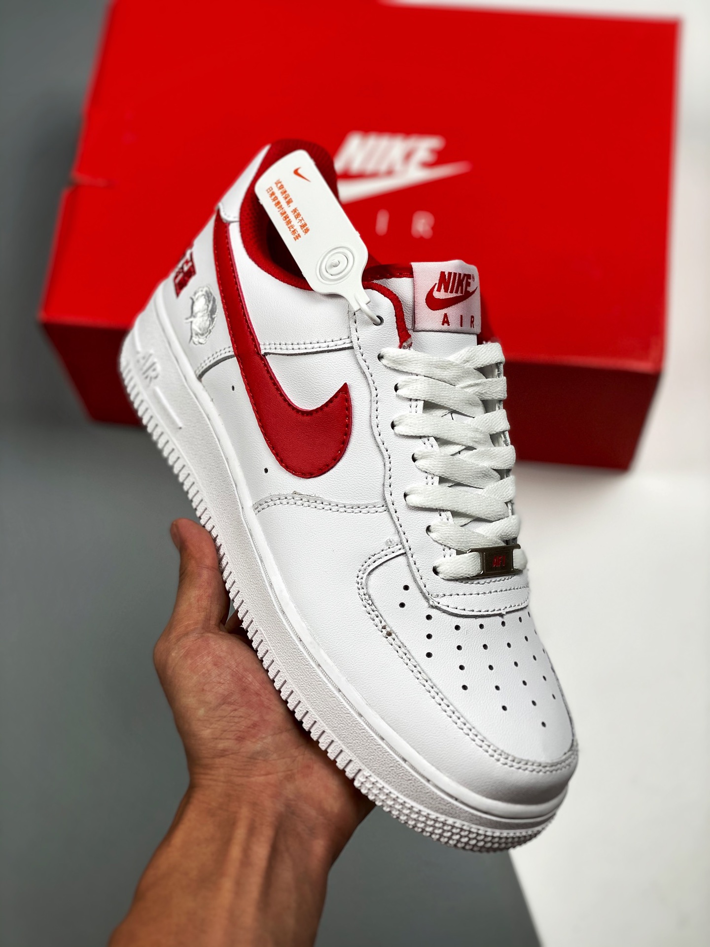 Oferta especial 👋👋 NK Air Force 1 High edición limitada de algodón de Xinjiang, nivel original, horma y plantilla ori…